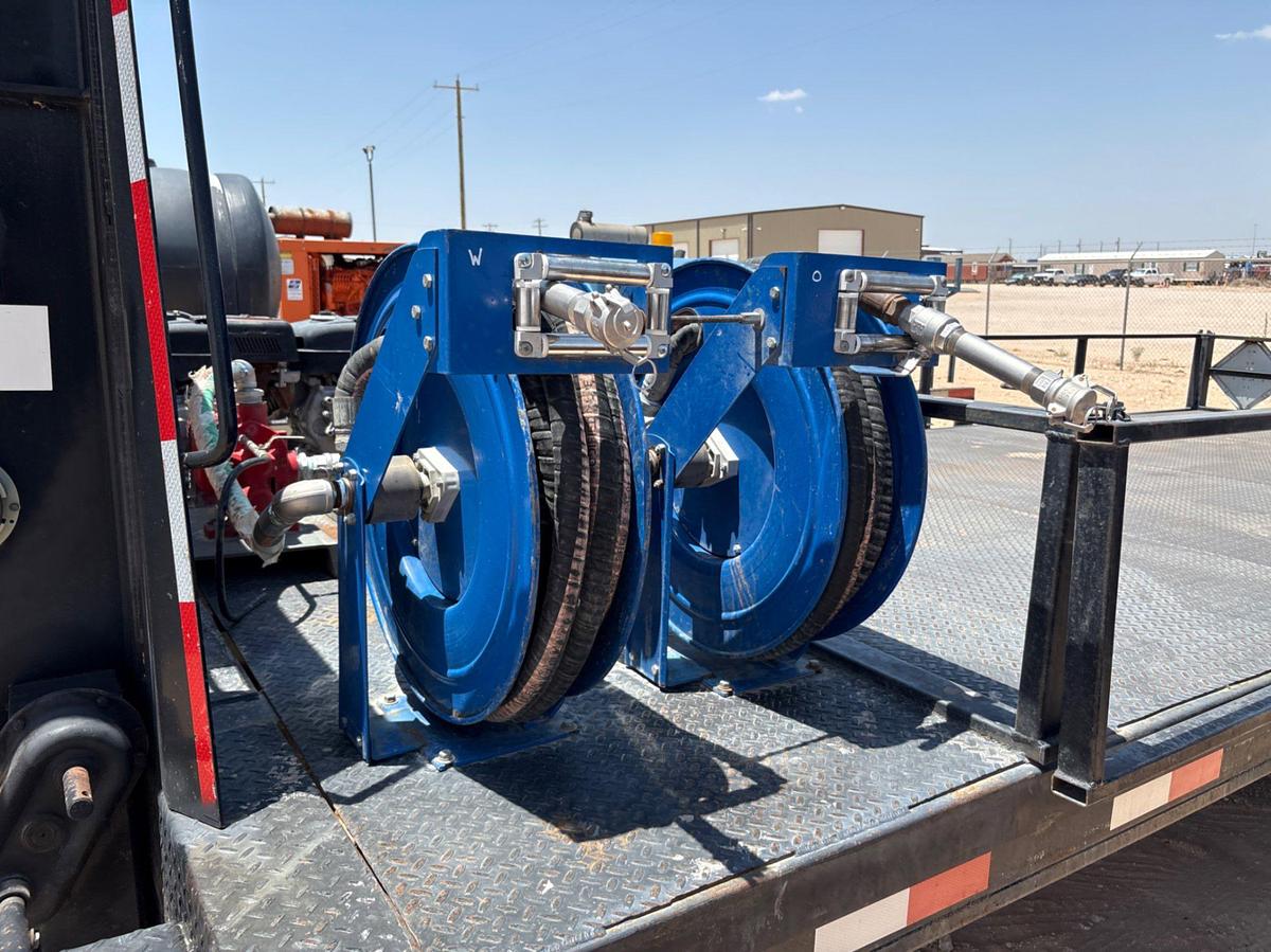 Used 2018 GATORMADE 20’ X 8’ T/A GOOSENECK CHEMICAL PUMP TRAILER
