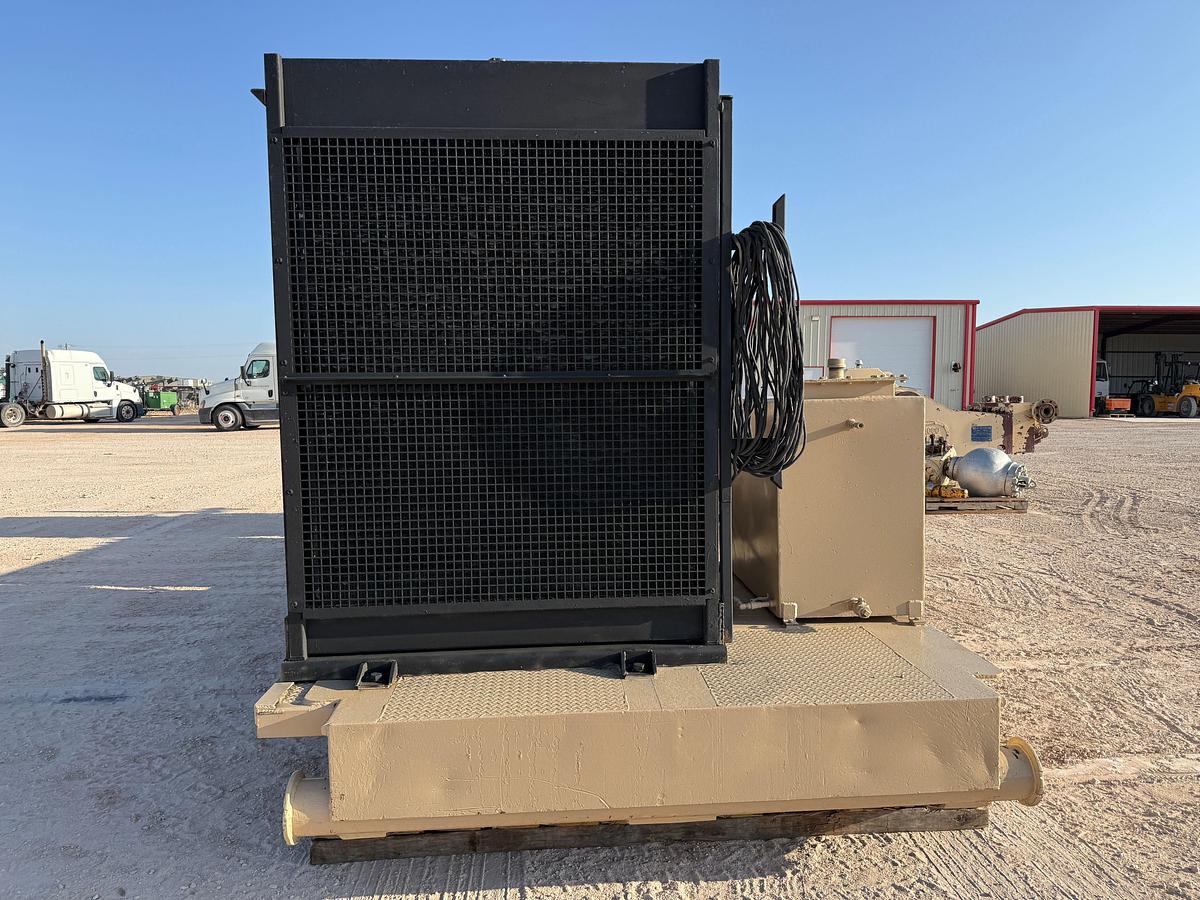 Used 2013 GARDNER DENVER GD-2250T 10K WP TRIPLEX PUMP (UNUSED REBUILD) P/B MTU 12V2000 1005-HP, SKIDDED