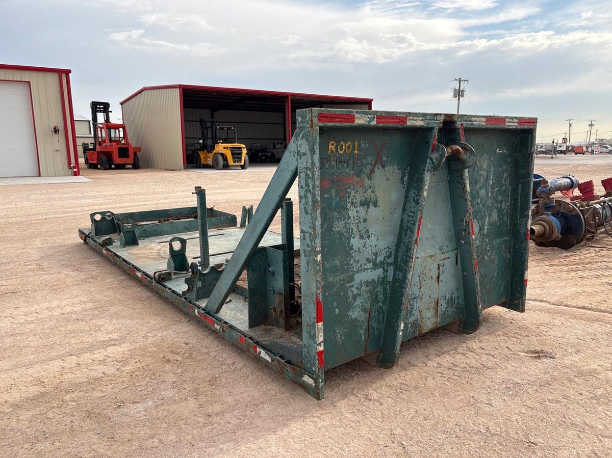 Used 22’ x 102” ROLL-OFF CASING HPU FLATBED SKID
