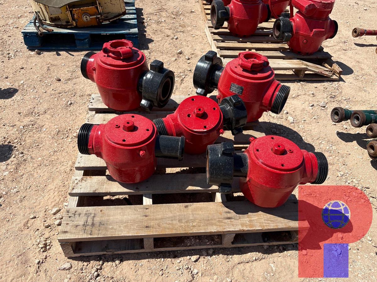 Used (5X$) (2) PHOINIX 4” 1502 PLUG VALVES & (3) 3” 1502 PLUG VALVES