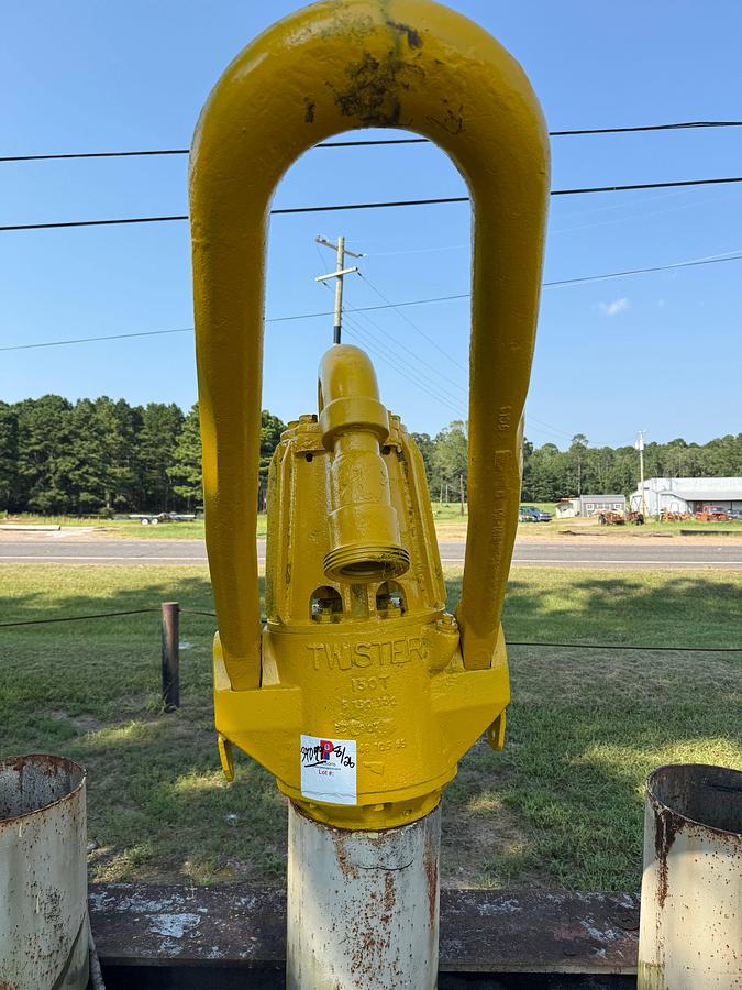 Used TWISTER 150-TON 4-1/2” FH BOX ROTARY SWIVEL