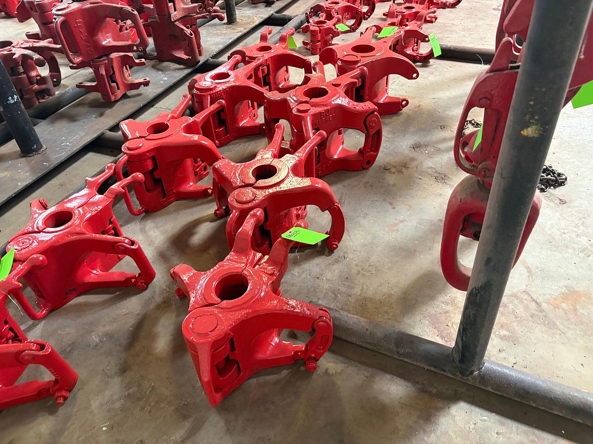Used (4x$) 2-3/8” 100-ton tubing elevators