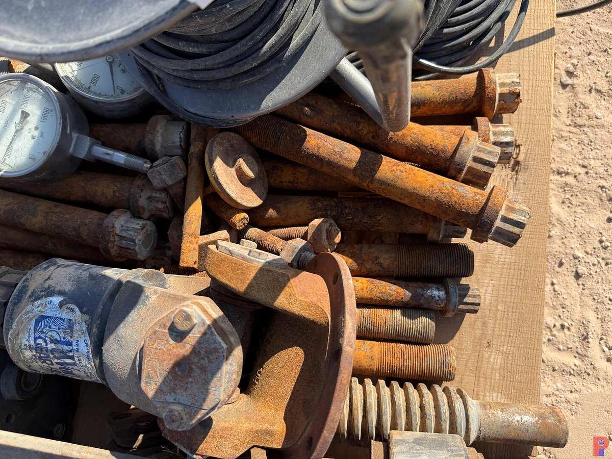 Used (2) PALLETS OF COILED TUBING INJECTOR PARTS & RELATED