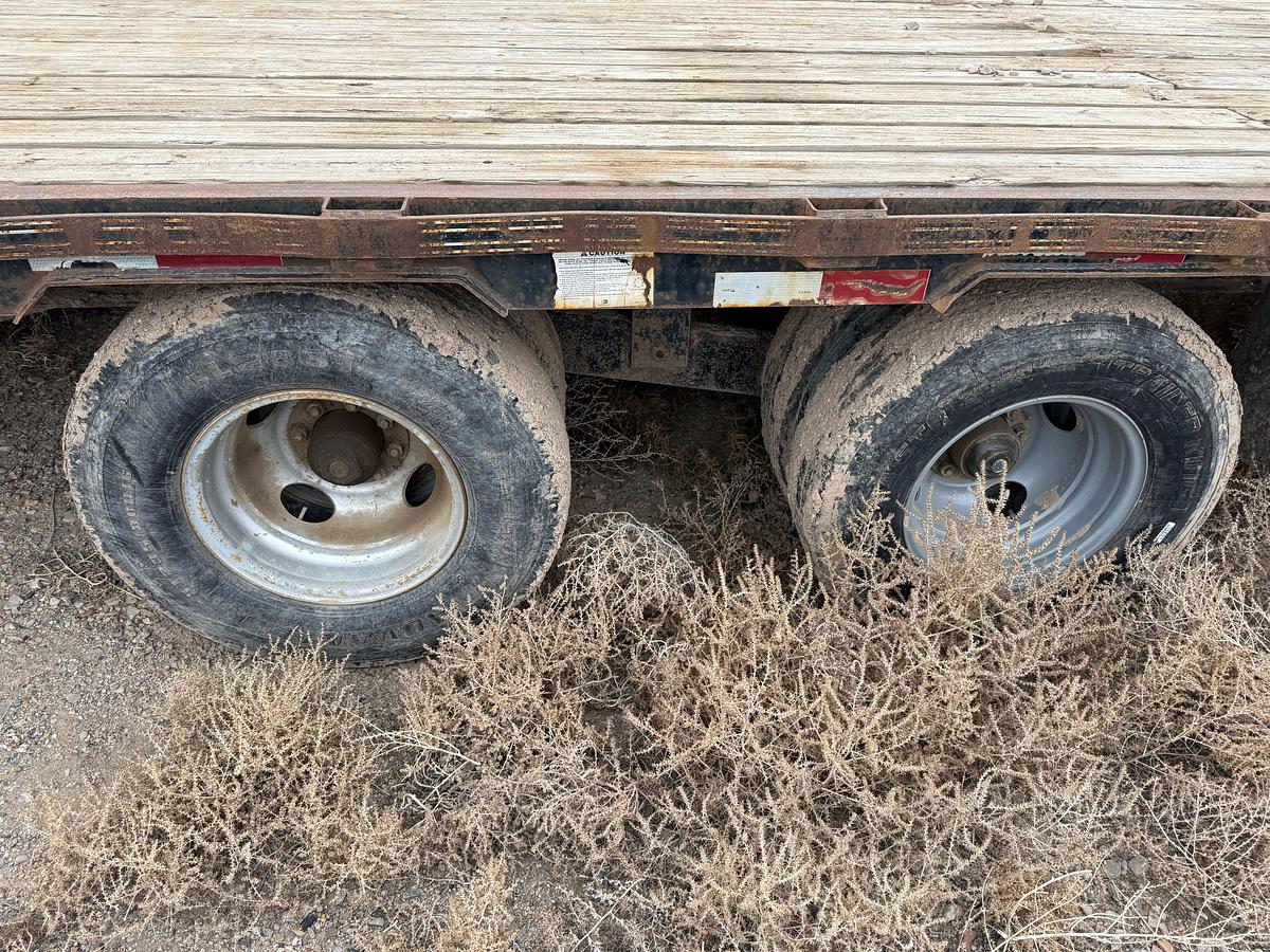 Used 2008 BIG TEX 22GN-40' FLATBED GOOSENECK T/A TRAILER