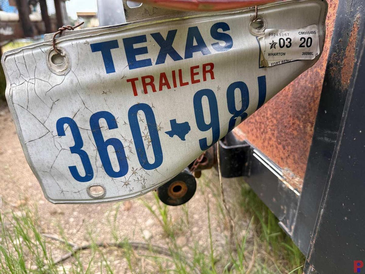 Used 2012 MAXEY WELDING 16’ T/A BUMPER PULL COOL DOWN TRAILER