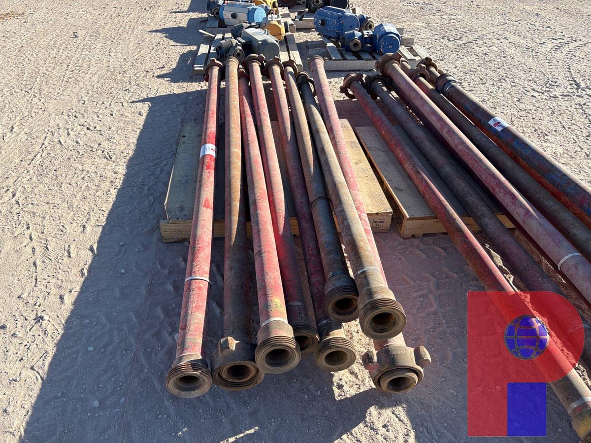 Used (8x$) 3” x 10’ 1502 flow iron