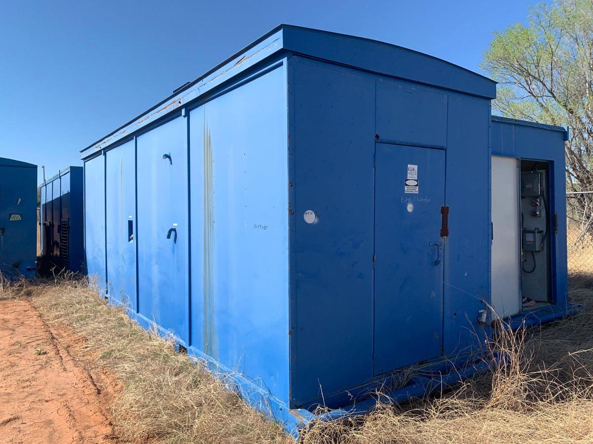 Used 29’ L x 9’ W x 10’ T Skidded MAC Air Rig Heater