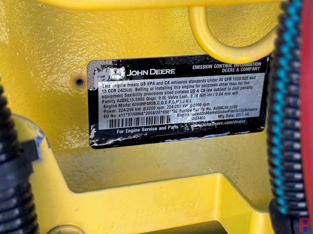 Used JOHN DEERE 6090HF485 9.0L 400 HP MTD ON FUEL TANK