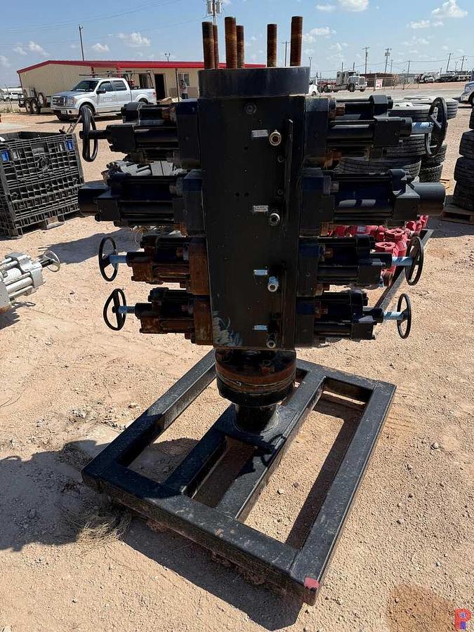 Used 2017 RAM INTERNATIONAL 4-1/16” 15K WP QUAD HYDRAULIC BOP