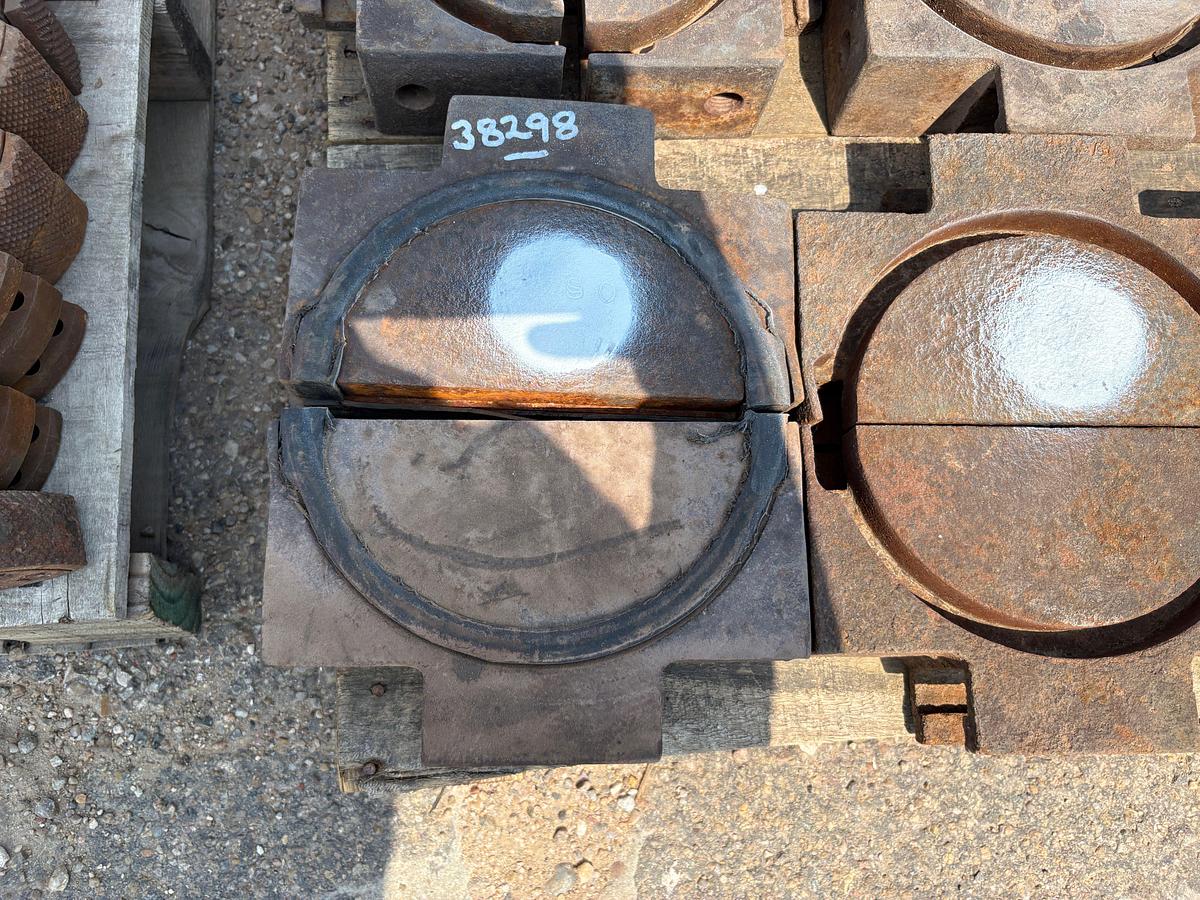 Used Set of (2) 9-1/2”W blind bop rams