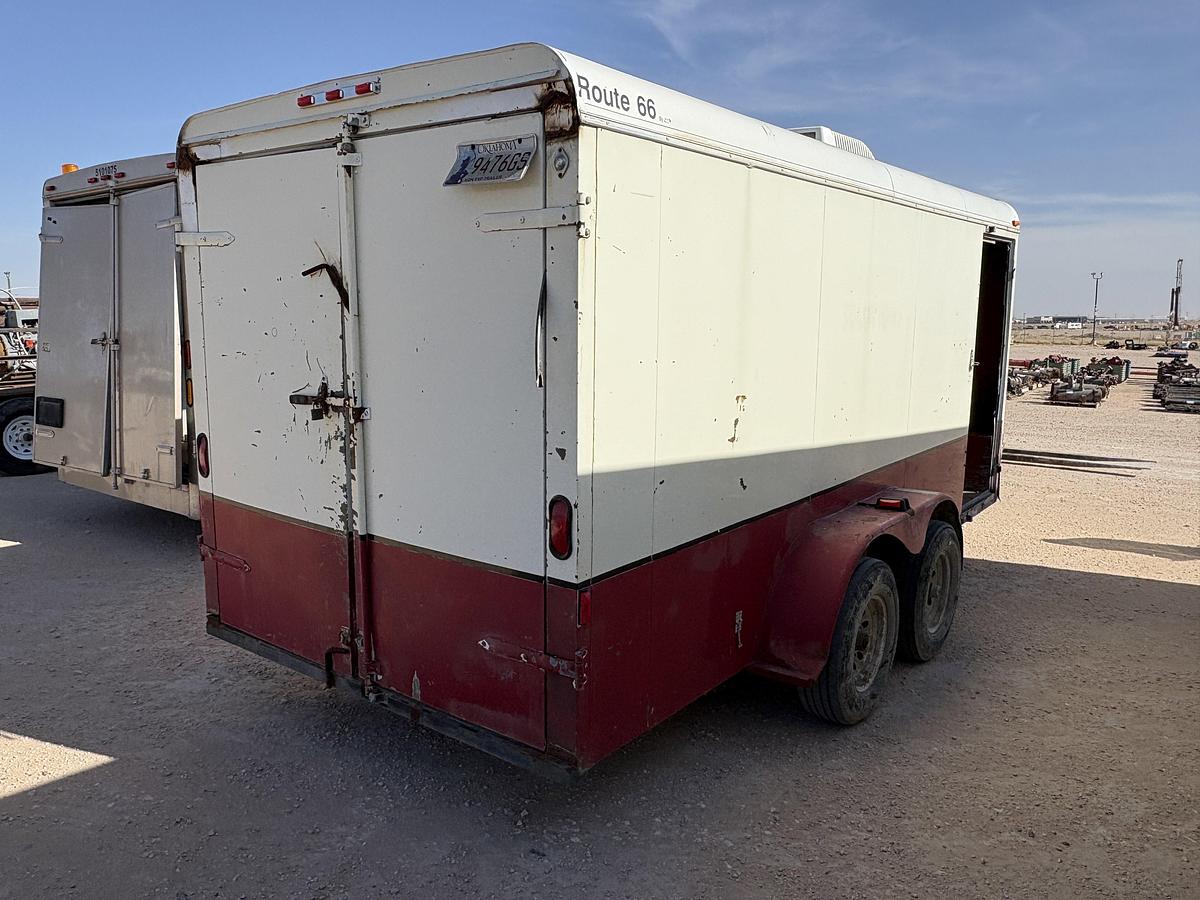 Used 2008 CM TRAILERS 16’ X 7’ T/A BUMPER PULL ENCLOSED TRAILER