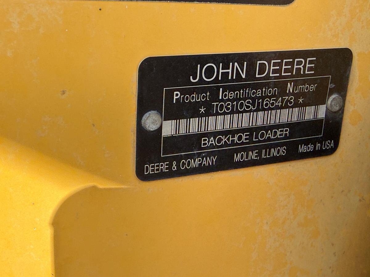 Used 2008 John Deere 310J Extendahoe Backhoe