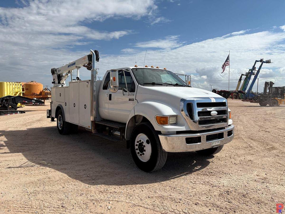 Used 2008 FORD F-750 SUPER DUTY EXTENDED CAB MECHANICS TRUCK