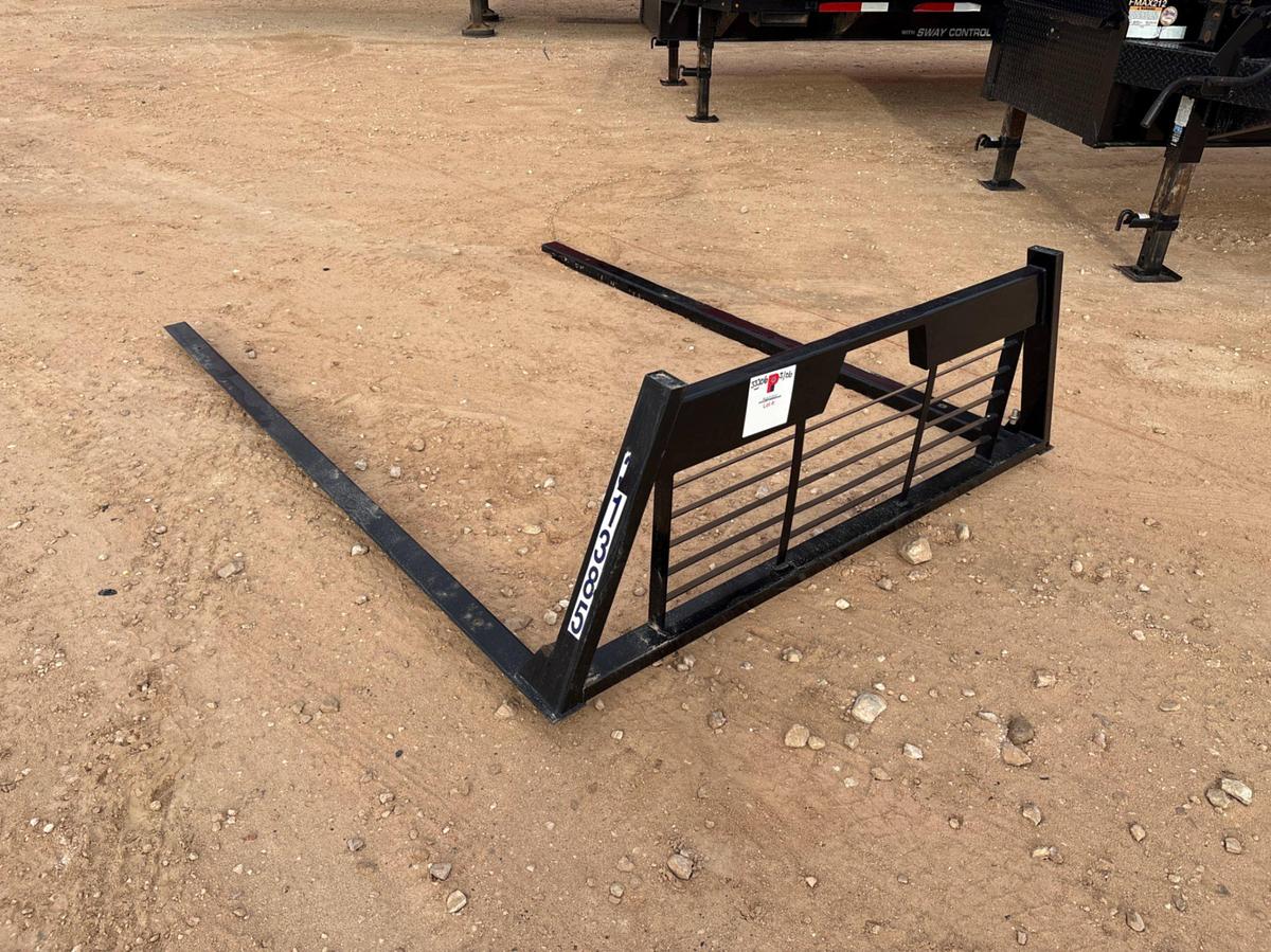Used 8’L x 71”W x 27”H headache rack for pickup truck