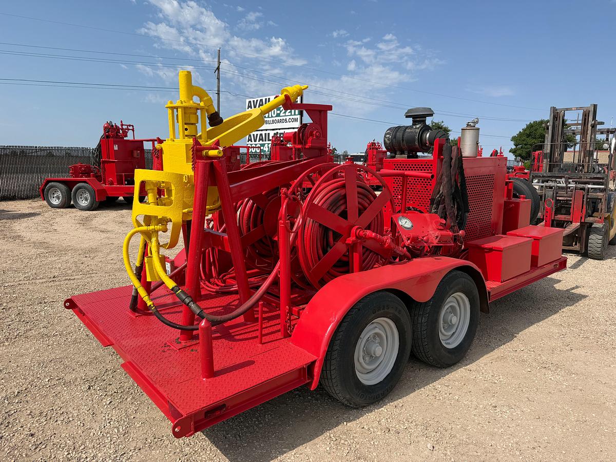 Used Logan 2.0 power swivel mtd on T/A bumper pull trailer
