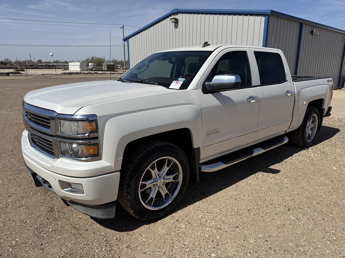 Used 2014 CHEVROLET SILVERADO 1500 HIGH COUNTRY 4WD CREW CAB PICKUP