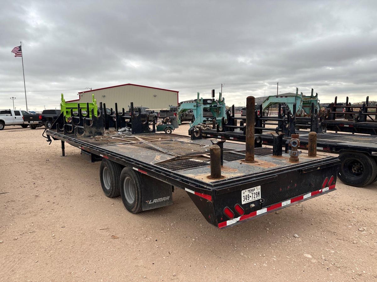 Used 2018 LAMAR TRAILERS 30’ X 102” T/A GOOSENECK WIRELINE TOOL TRAILER