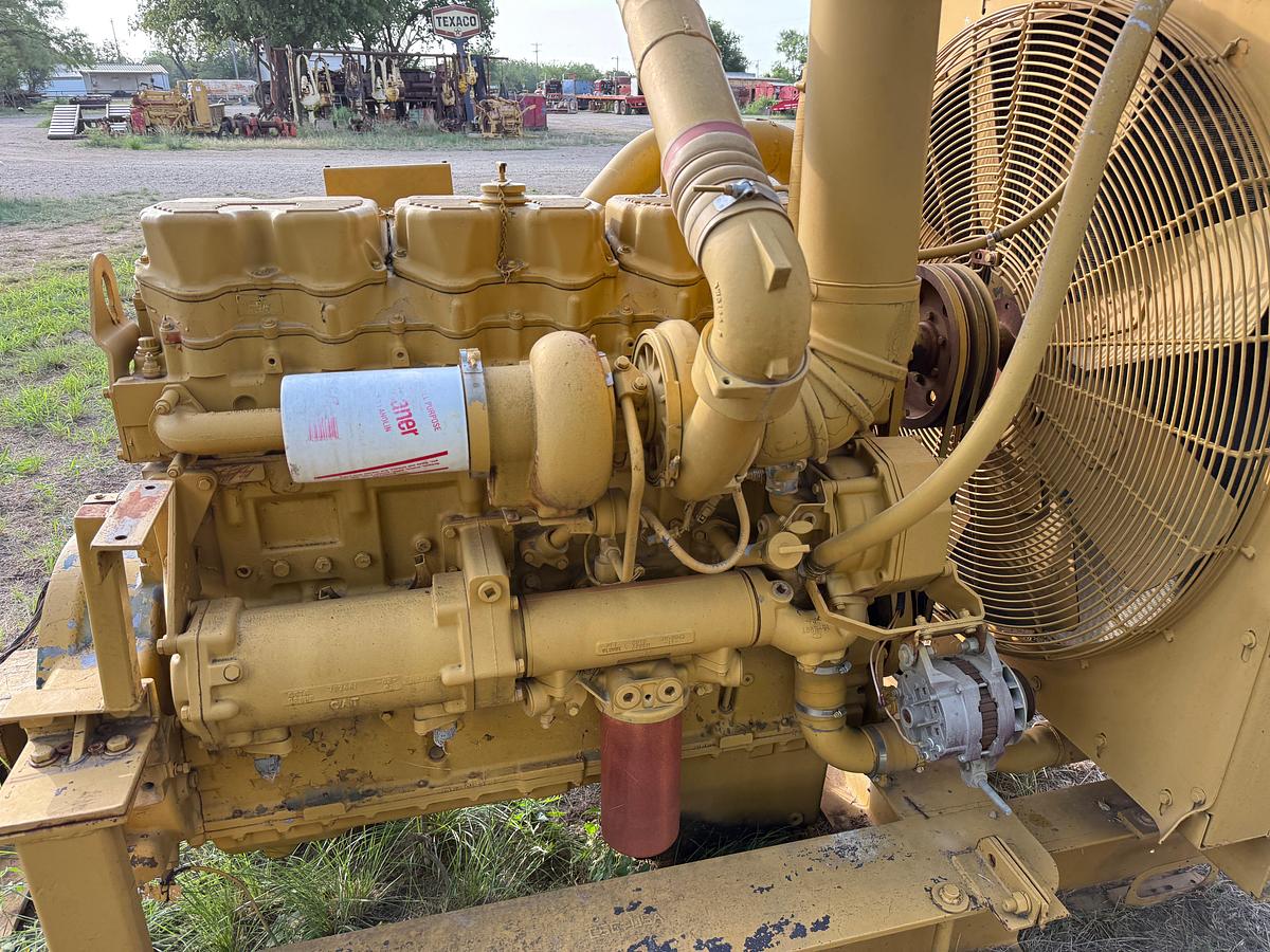 Used CATERPILLAR C15 W/ CHARGE AIR COOLER / RADIATOR, SKIDDED
