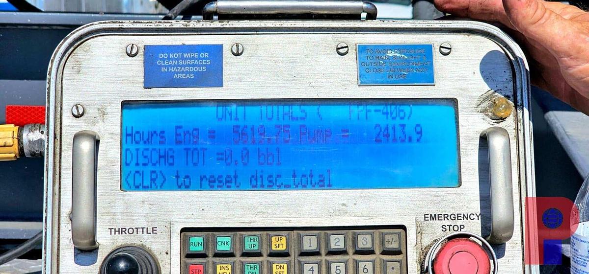 Used 2018 SPM 2500HP 15,000PSI T/A FRAC PUMP TRAILER