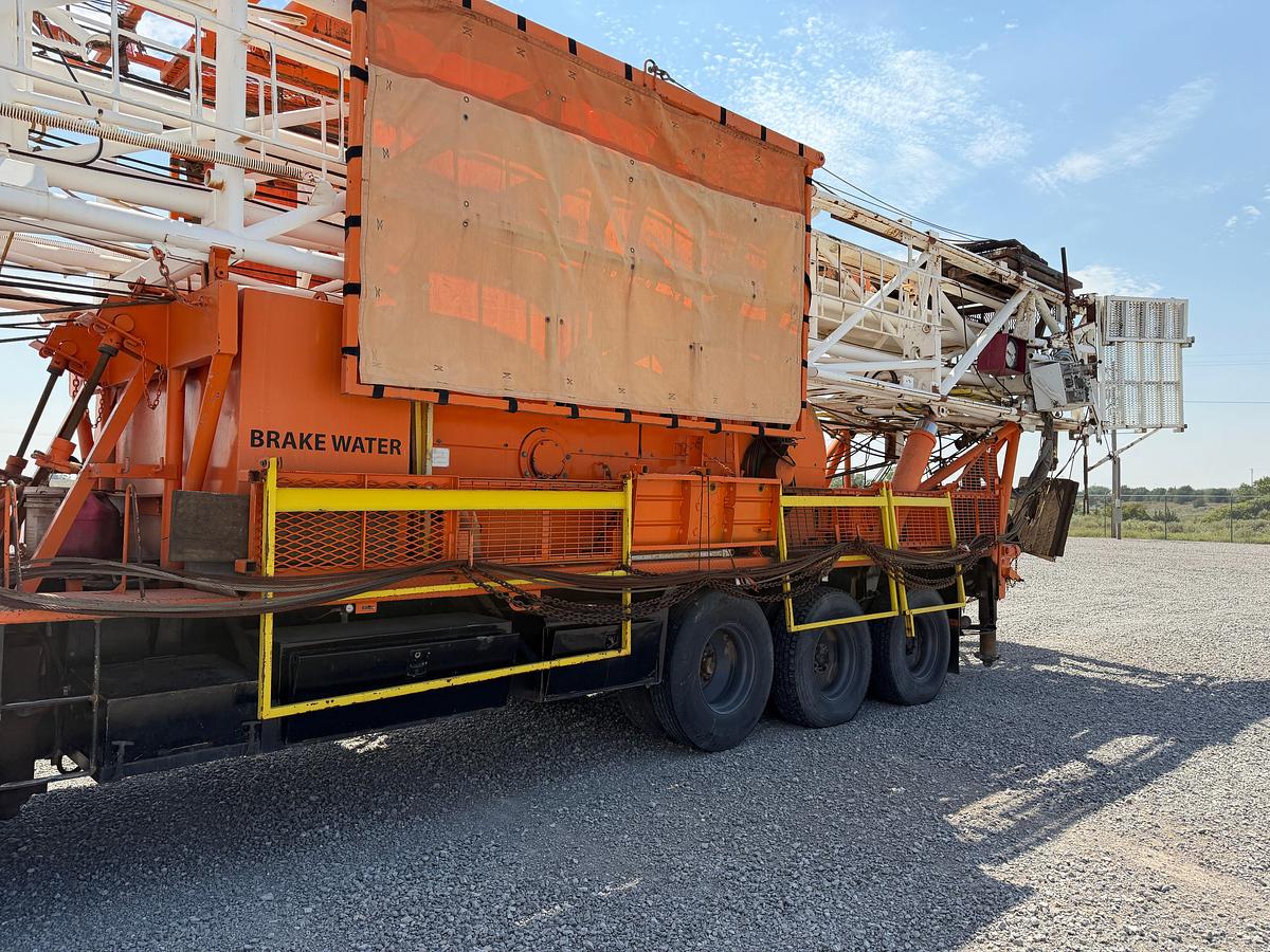 Used FRANKS 500 1287 DD WELL SERVICE RIG (102x253K MAST)