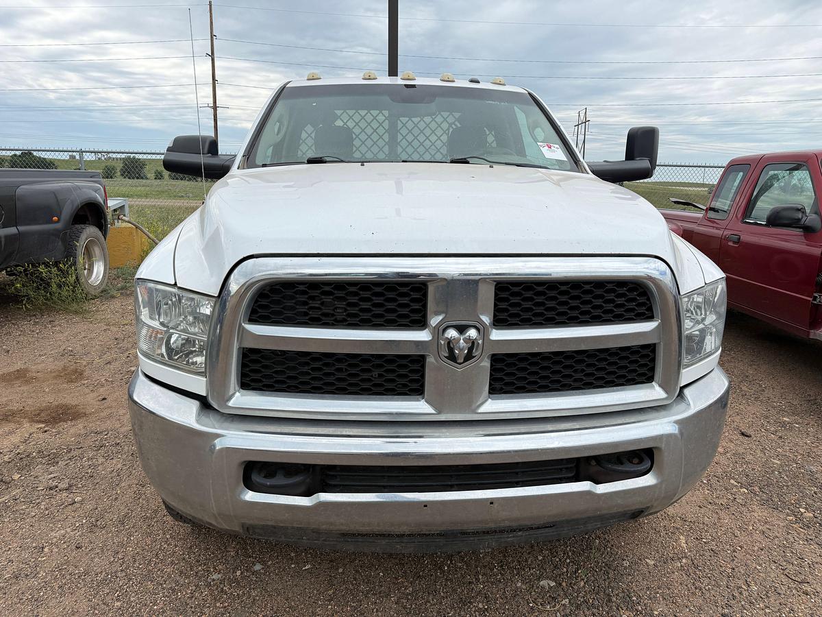 Used 2015 DODGE RAM 3500 HD 4X4 FLATBED PICKUP TRUCK