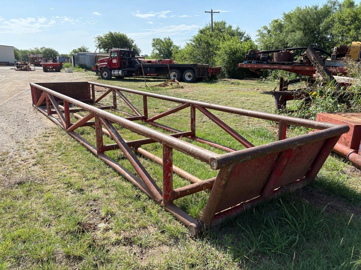 Used 34.5’ x 7.5’ pipe tub