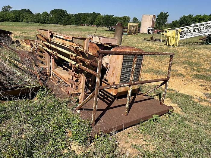 Used 7' X 25' SKID W/ DETROIT MOTOR & INCOMPLETE PUMP