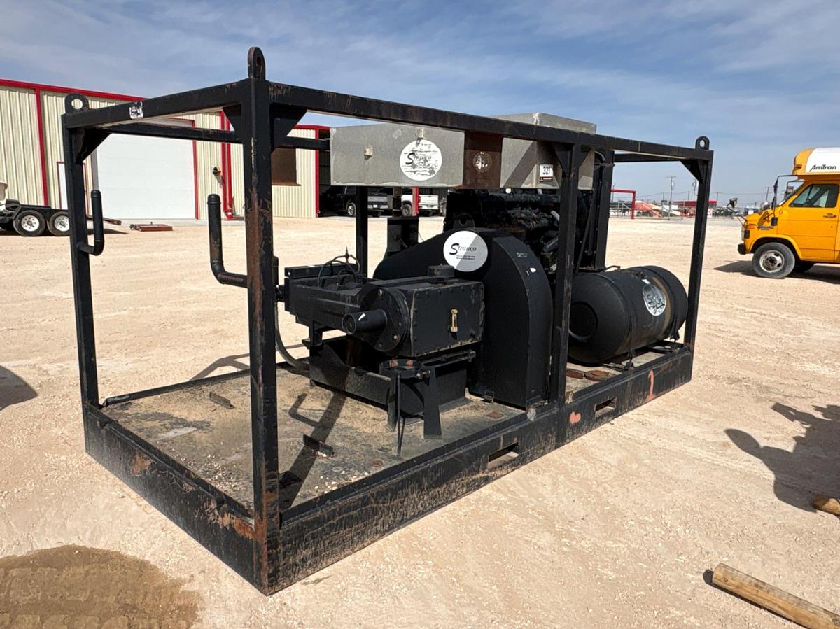 Used FMC M1600 20K TRIPLEX PUMP UNIT