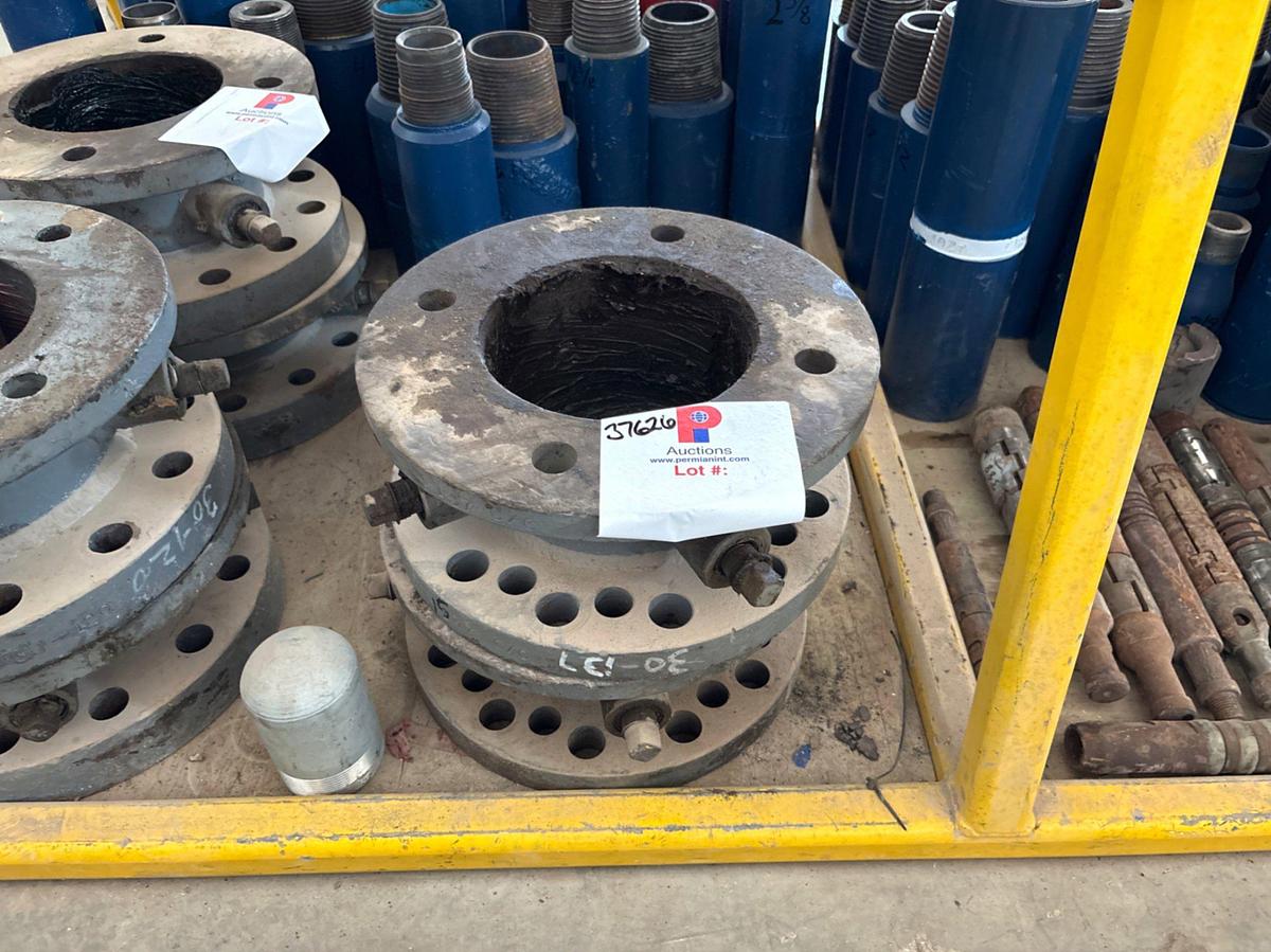 Used (2) Hall short stripper heads