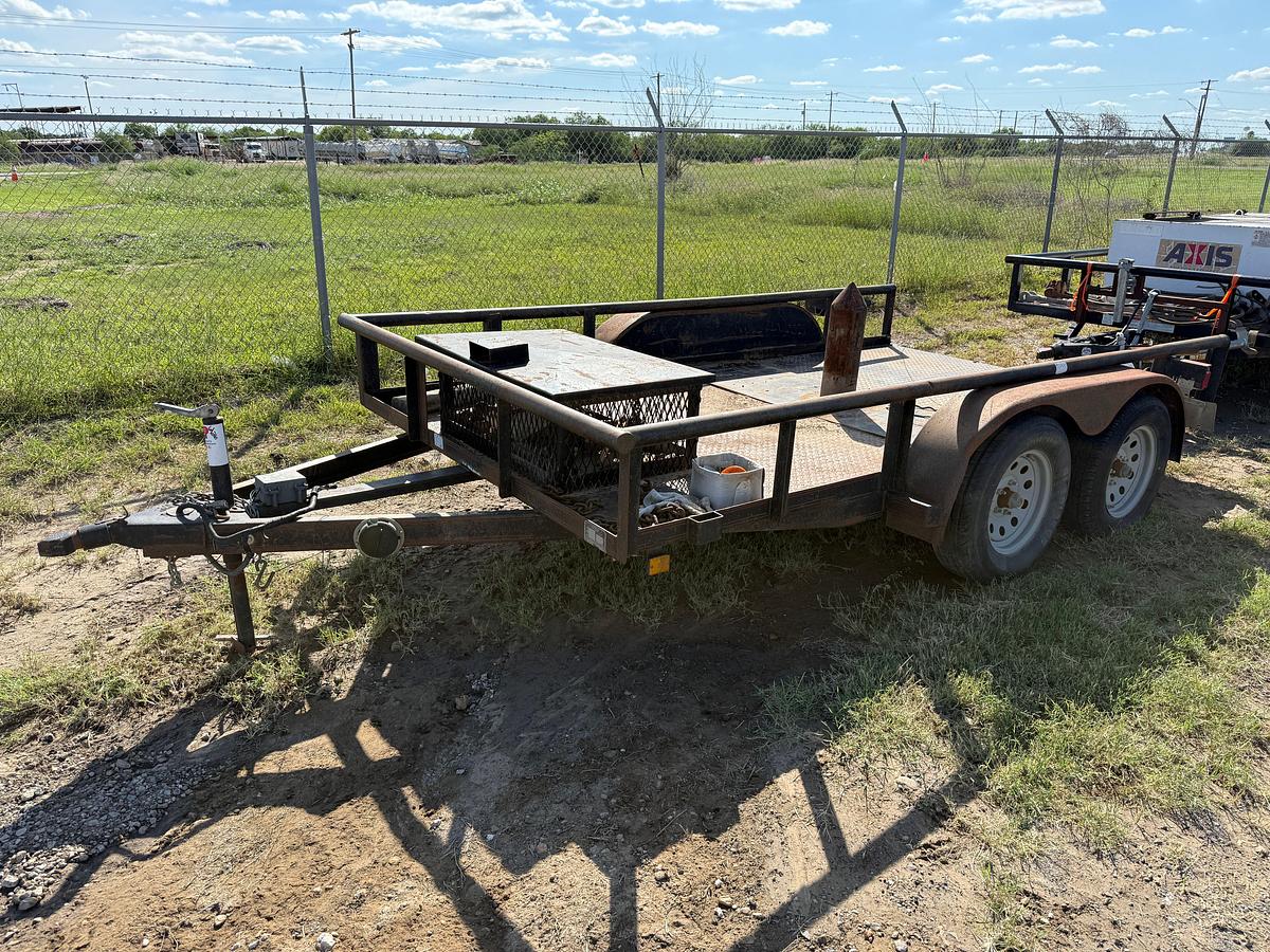 Used 2014 BESTBILT TRAILERS 12’ X 77” T/A BOP UTILITY TRAILER