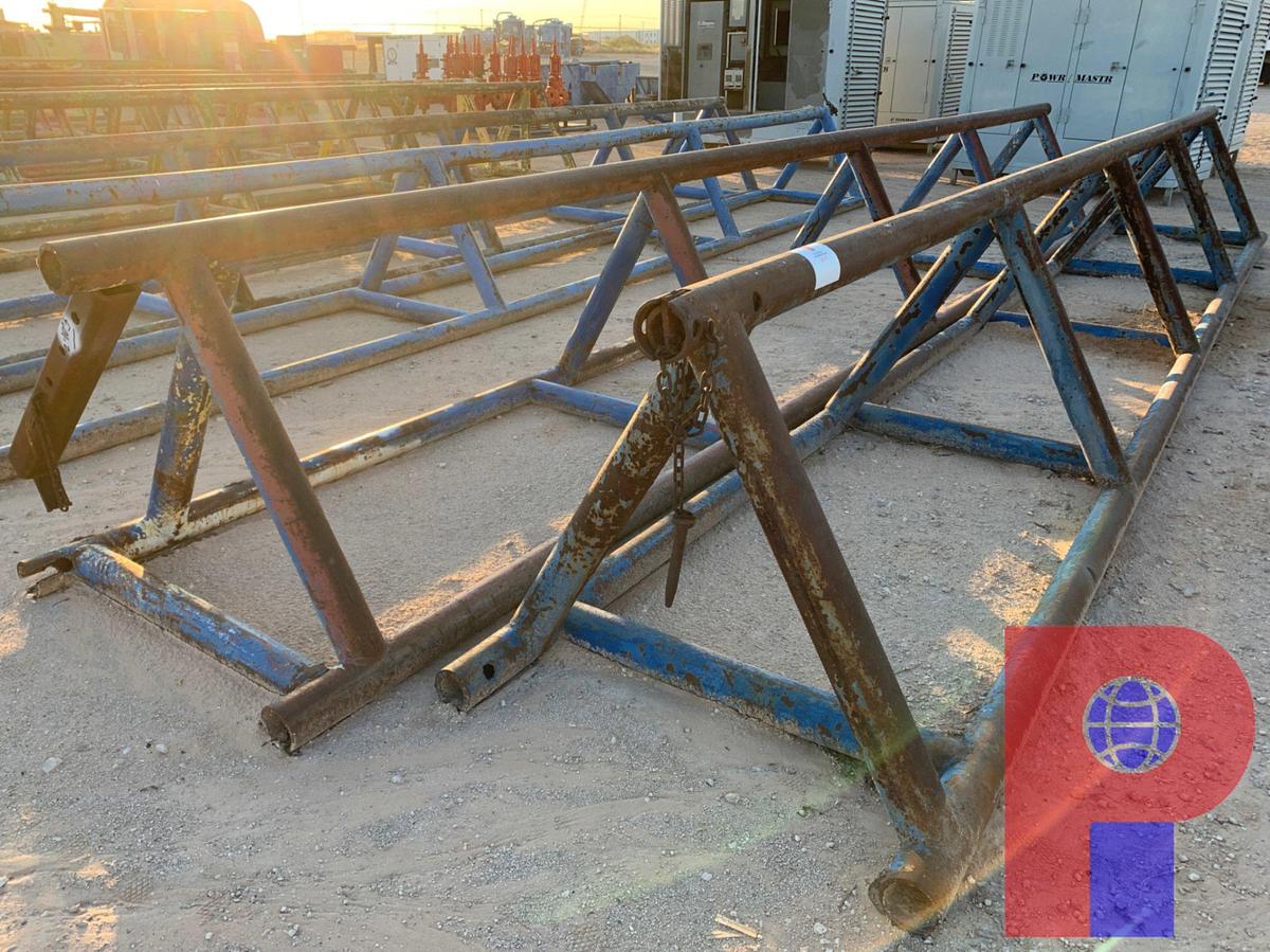 Used (2X$) 28’X 42” TRAINGLE PIPE RACKS