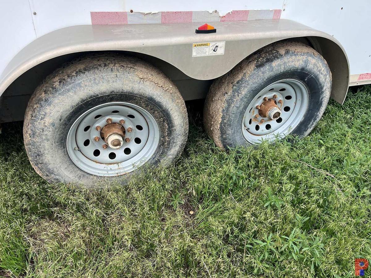 Used CARGO CRAFT 15’ T/A BP CREW / DOGHOUSE TRAILER