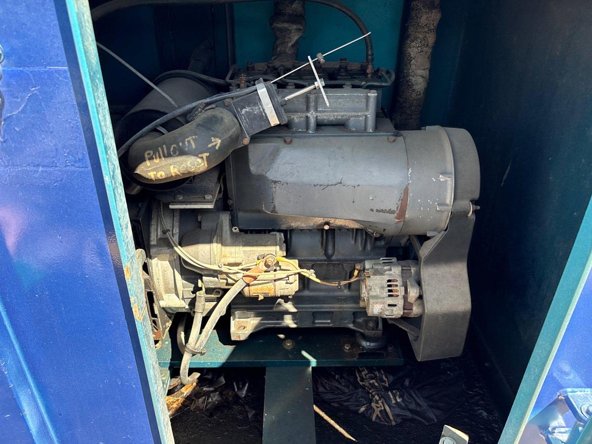 Used Newage 11KW GENERATOR p/b: Lister 3-cylinder diesel engine
