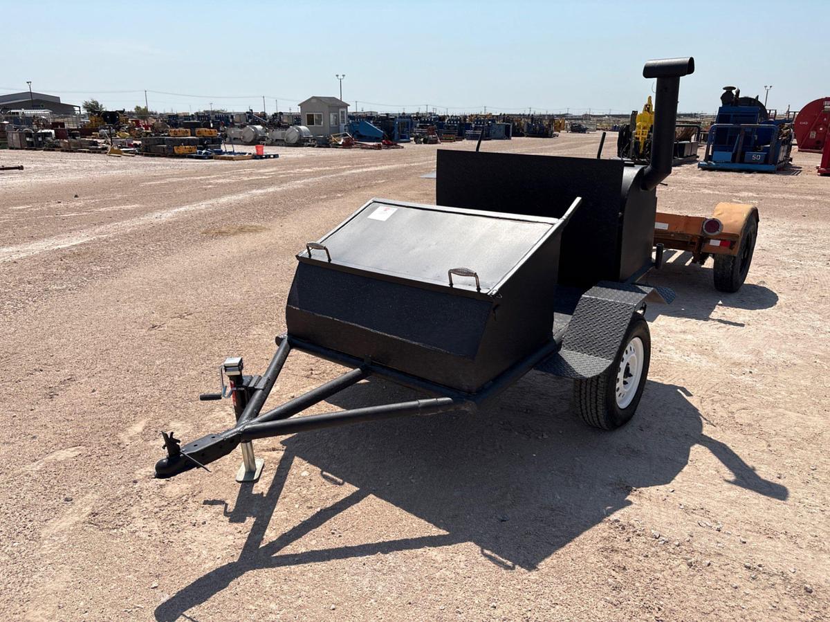 Used SHOPBUILT 7’ x 6’ S/A BUMPER PULL TRAILER