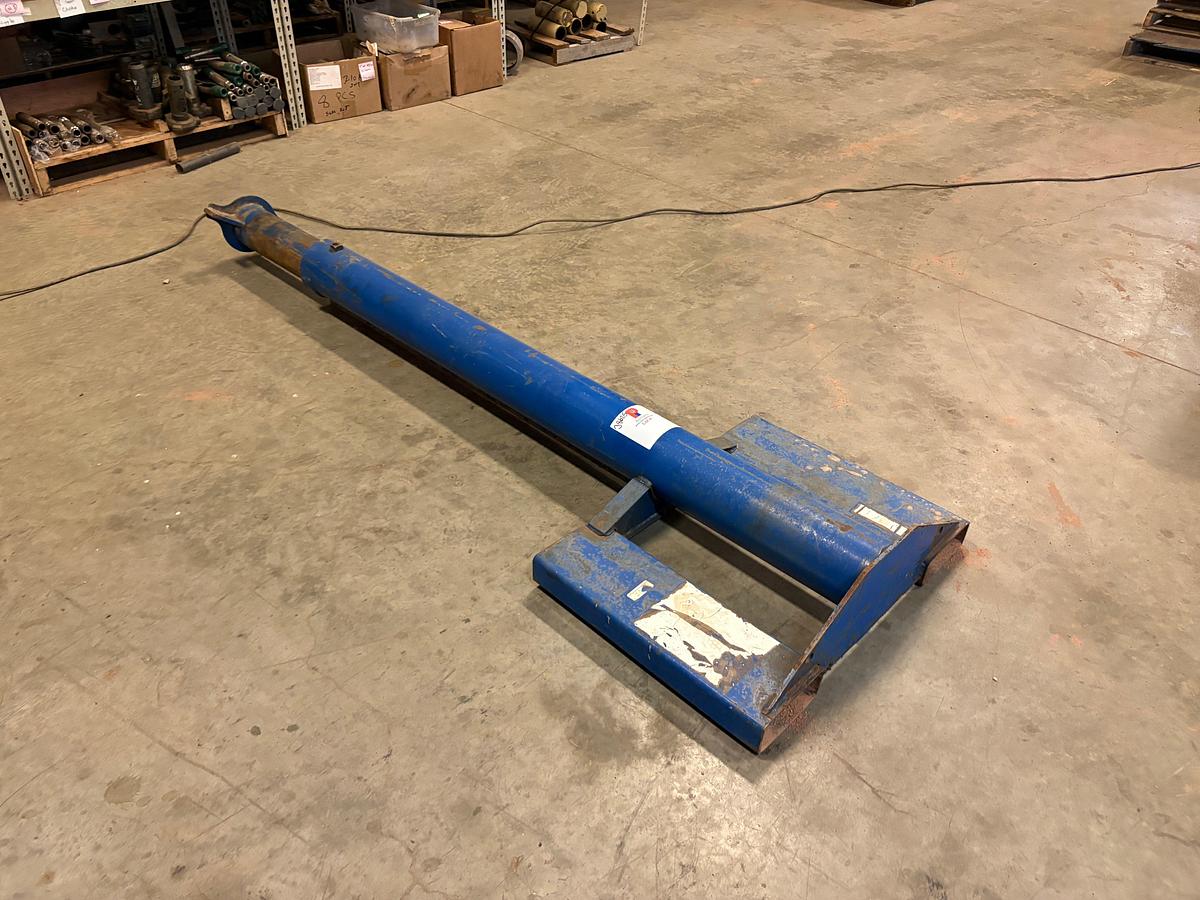 Used 80”L extendable forklift jib