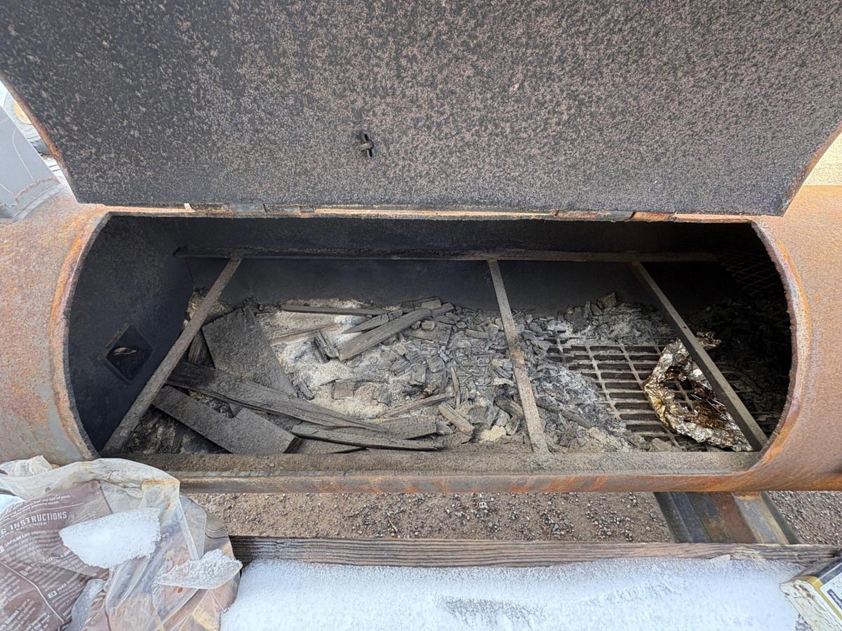 Used 10’ x 2’ s/a bumper pull bbq trailer