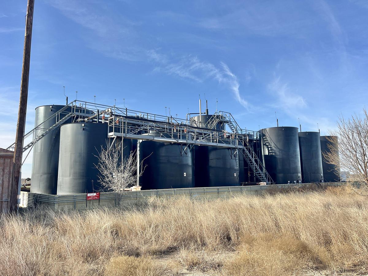 Used CROCKETT CO. SWD FACILITY, PERMITTED FOR 30,000 BBLS. PER DAY