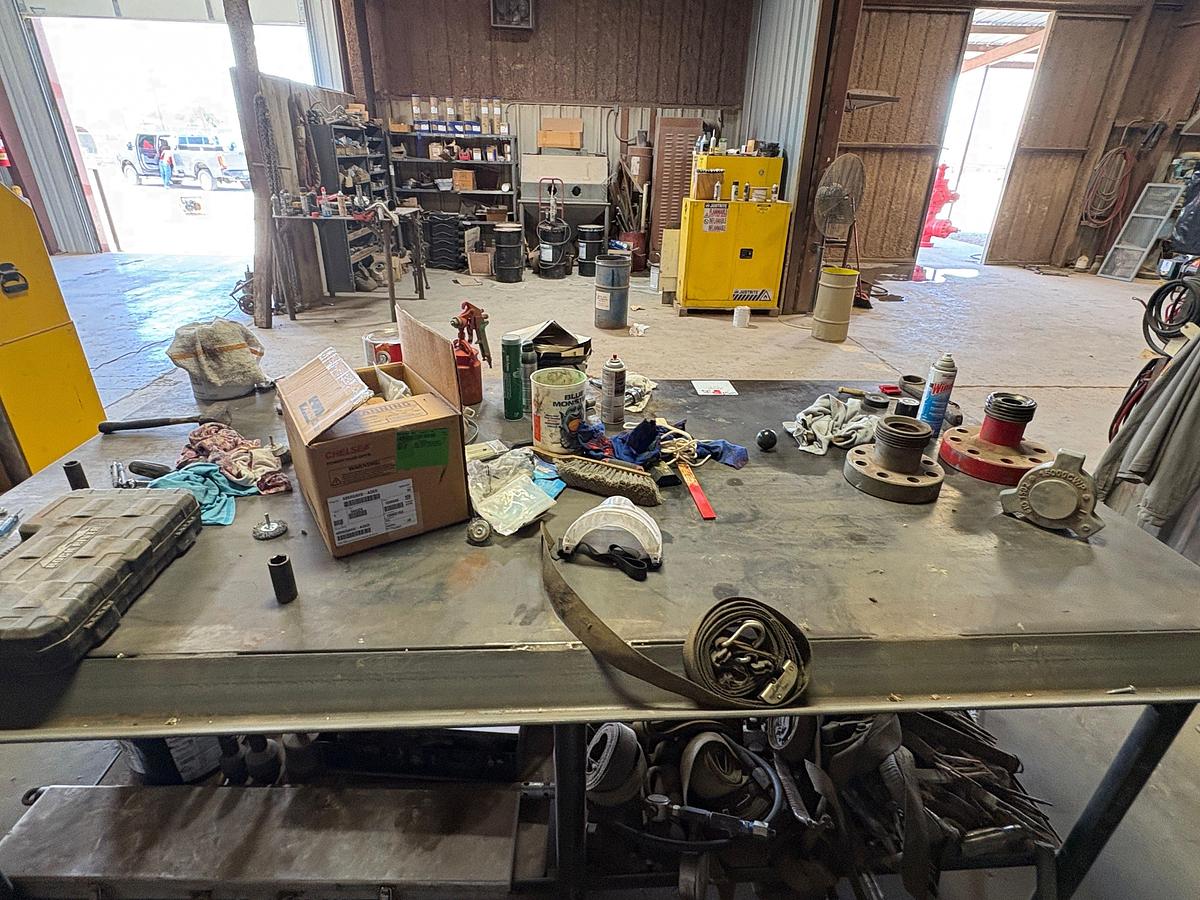 Used Large assortment of hand tools located in shop