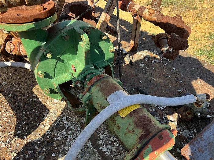 Used 7' X 25' SKID W/ DETROIT MOTOR & INCOMPLETE PUMP