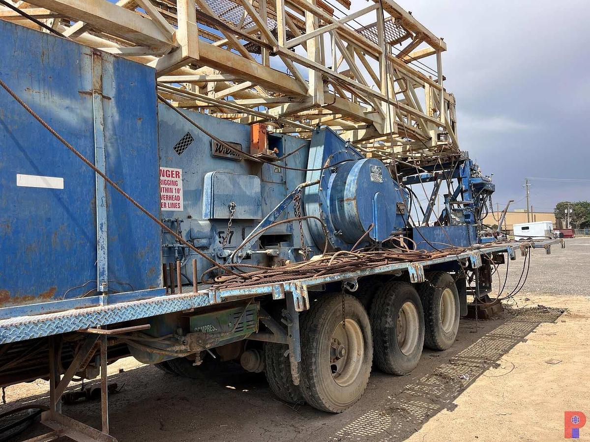 Used WILSON DD 96’ WELL SERVICE WORKOVER RIG