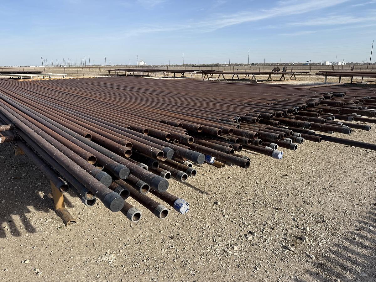 Used (9,858 FT. X $) (318 JTS) 2-3/8” EUE TUBING PIPE