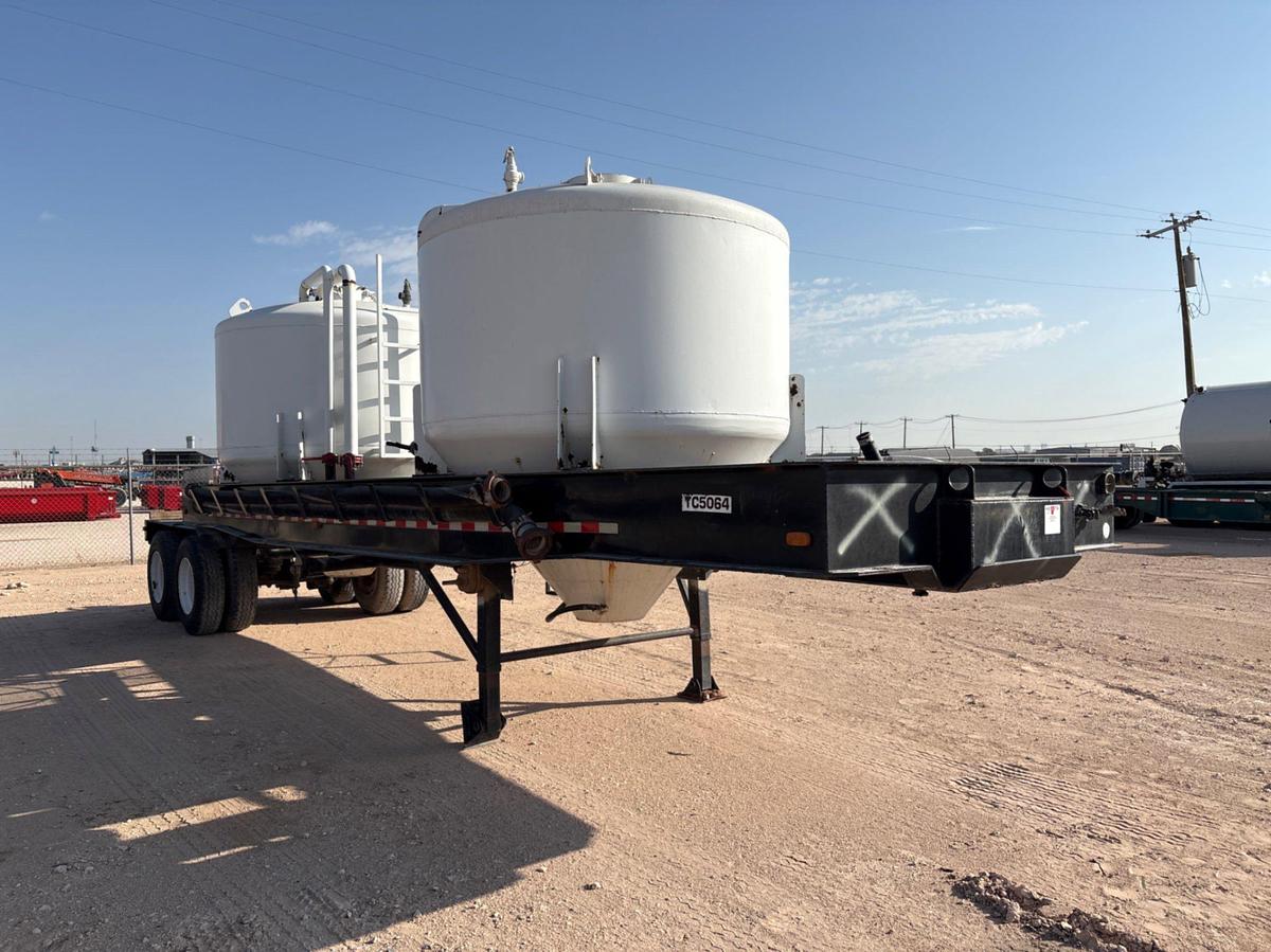 Used SHOPBUILT T/A 2-POD DRY BULK TRANSPORT TRAILER