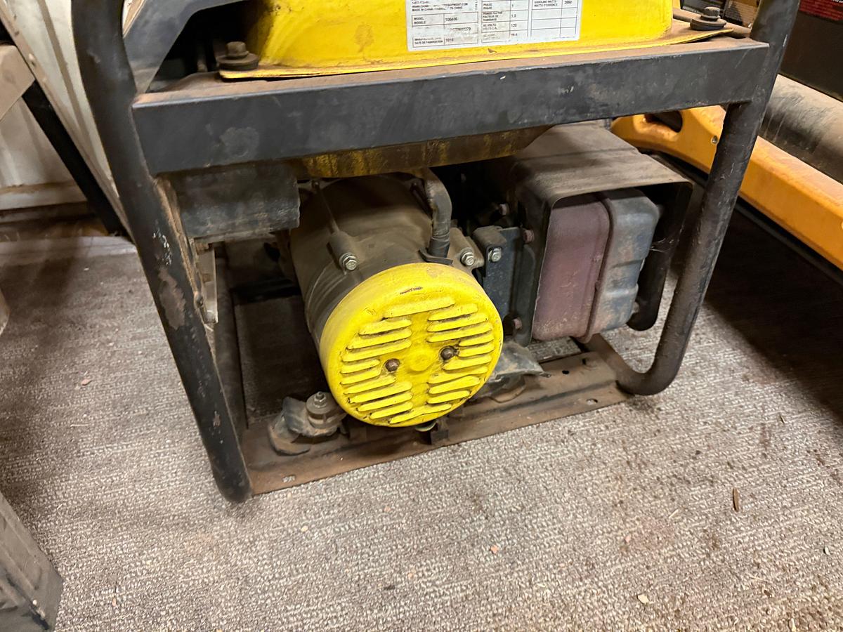 Used (2) MASTER DIESEL FIRED SHOP HEATERS, (1) CHAMPION 4450 WATTS  GAS GENERATOR, SHOP-VAC, PITTSBURGH CREEPER