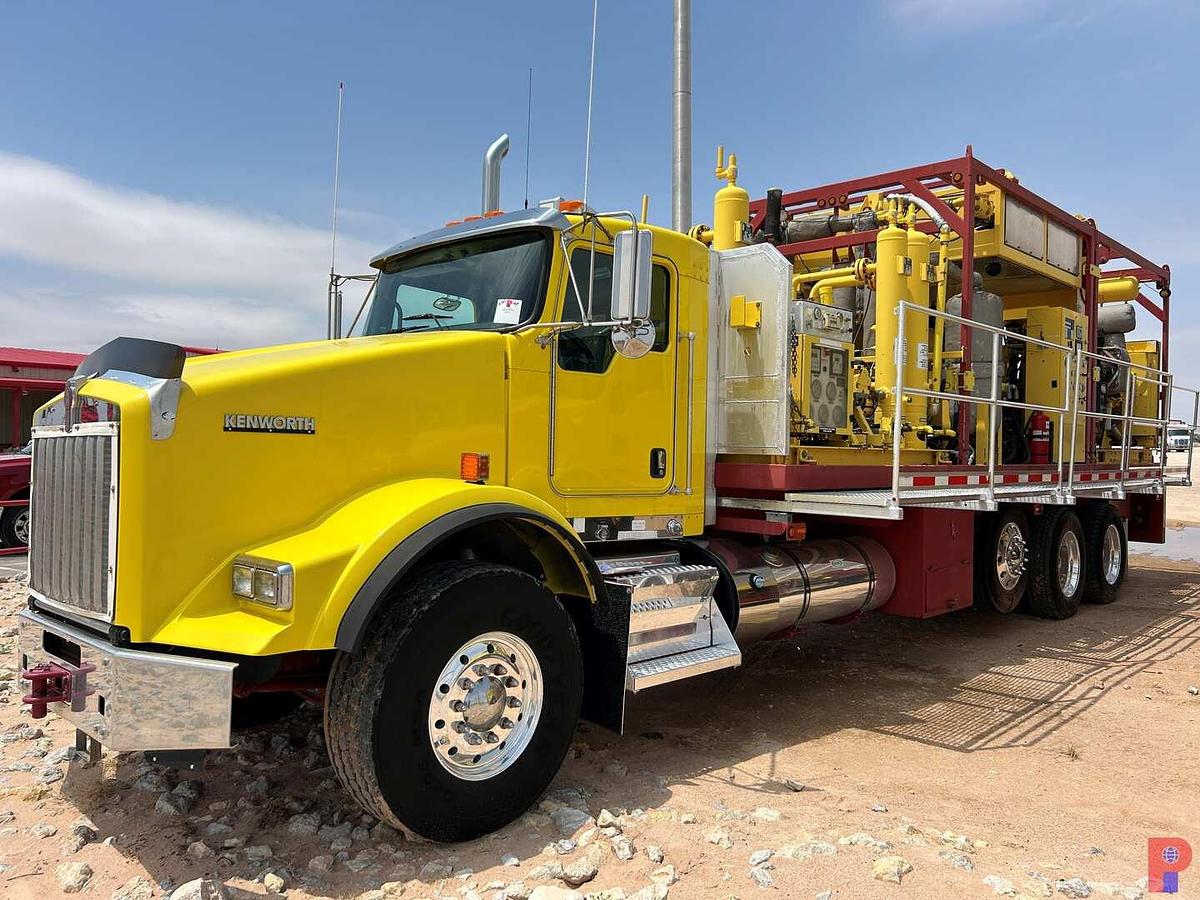 Used 2013 NITROGEN GENERATION UNIT MTD. ON 2013 KENWORTH T800 TRI AXLE TRUCK *(PKG LOTS-95 THRU 96)*