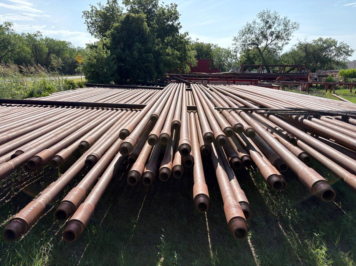 Used (2,050 x $) 2,050’ (50 jts) of 4-1/2” range 3 drill pipe w/ 4-1/2XH CONNECTIONS