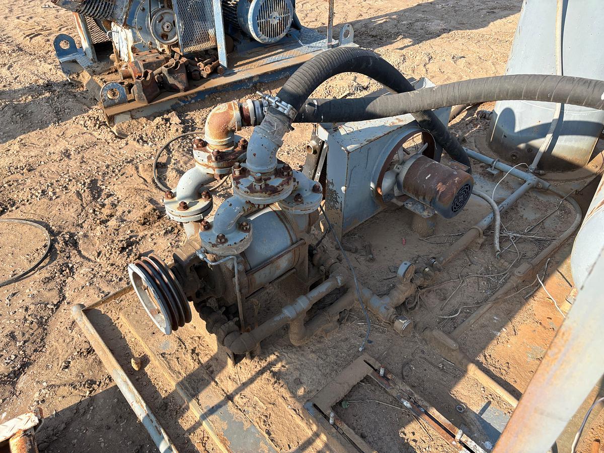 Used (3) skidded air compressor units, incomplete
