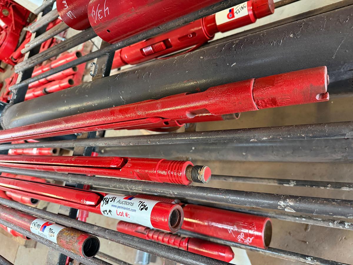 Used (3 x $) 3/4”-7/8” SPANG ROD JARS