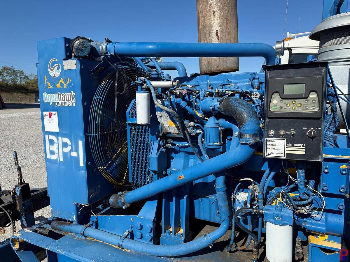 Used GODWIN HL225M 10X8 CENTRIFUGAL PUMP P/B CATERPILLAR C9 300 HP TOWABLE PUMP
