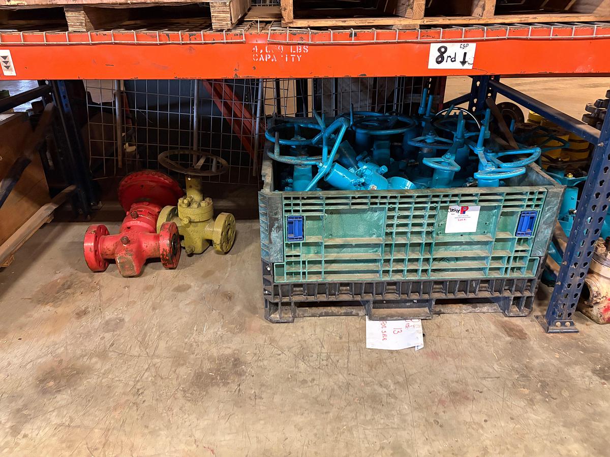 Used (15x$) 2-9/16” 5k gate valves w/ (1) pneumatic actuator