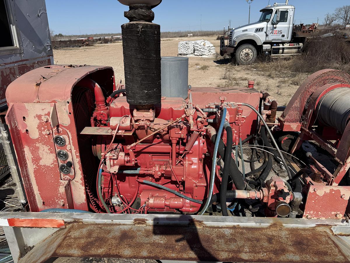 Used SLICK LINE UNIT P/B DETROIT 3-53 MTD ON 2009 CARGO CRAFT 16’ T/A BP TRAILER